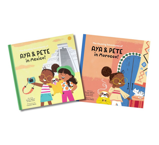 Aya & Pete Mexico Morocco World Explorer Book Bundle