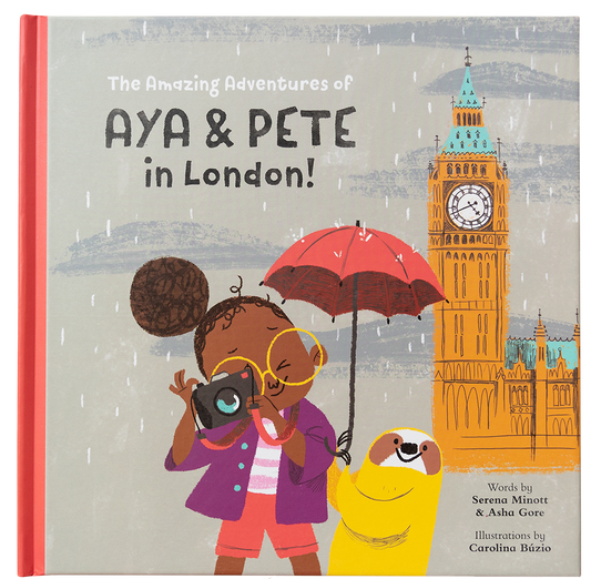 The Amazing Adventures of Aya & Pete in London! (Hardcover)