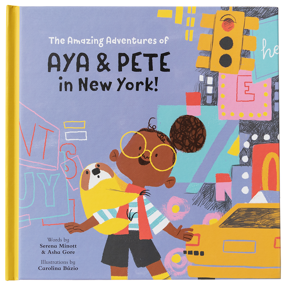 Les incroyables aventures d'Aya et Pete à New York ! (Couverture rigide)