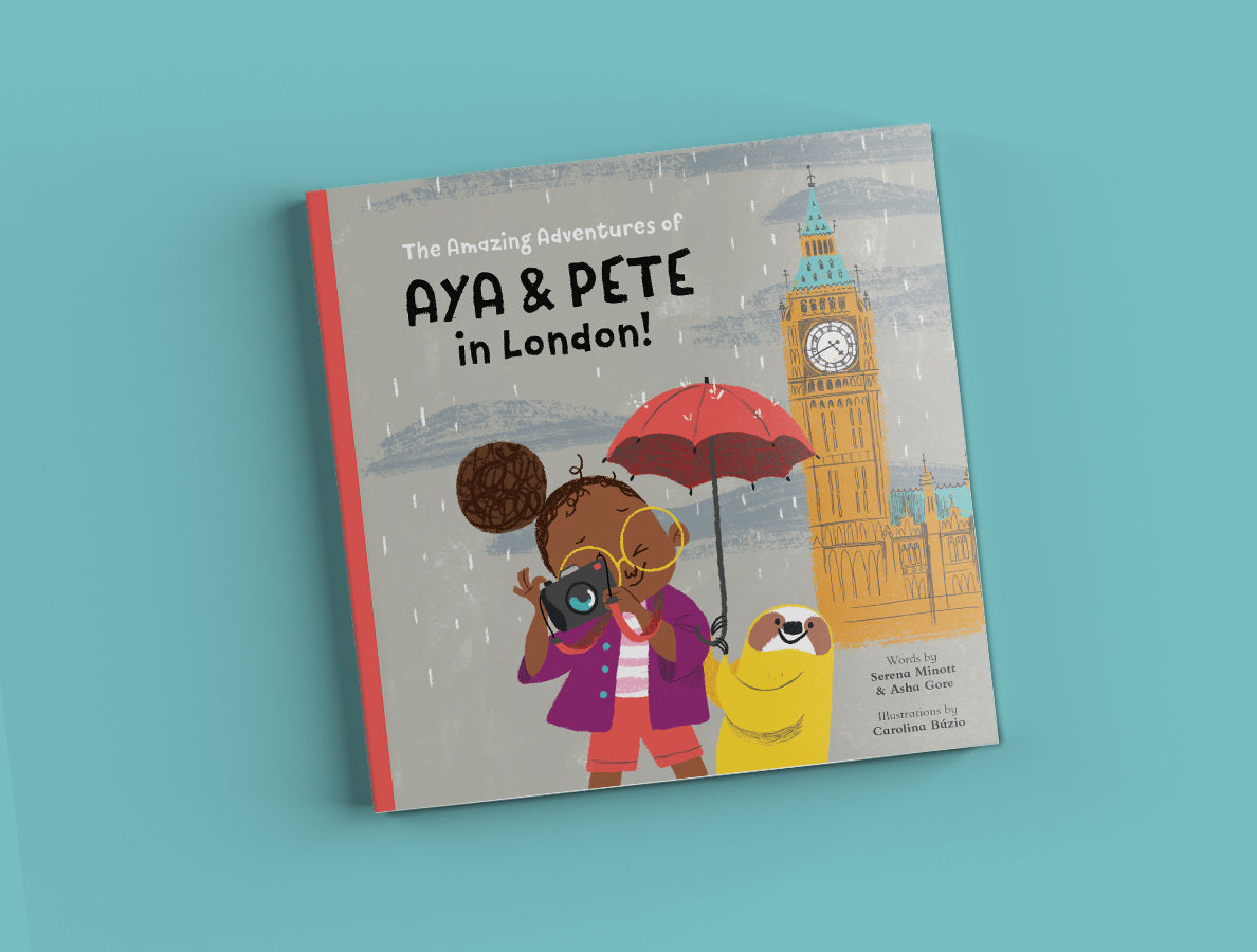 The Amazing Adventures of Aya & Pete in London! (Hardcover)
