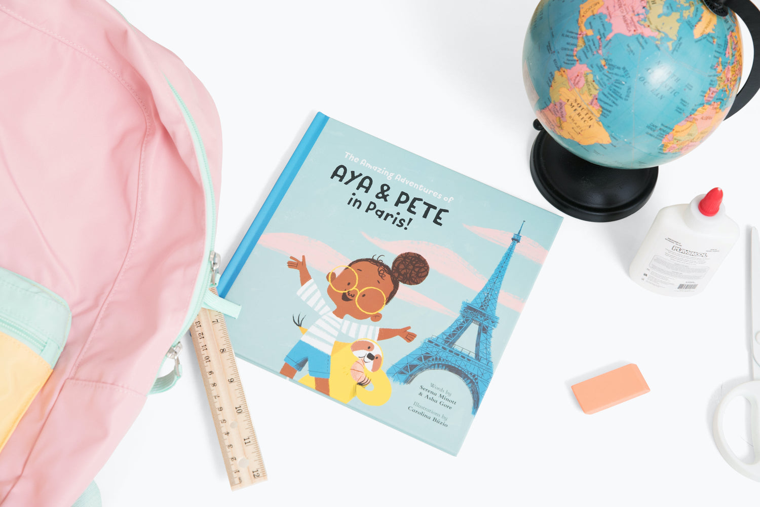 The Amazing Adventures of Aya & Pete in Paris Book and Gifts