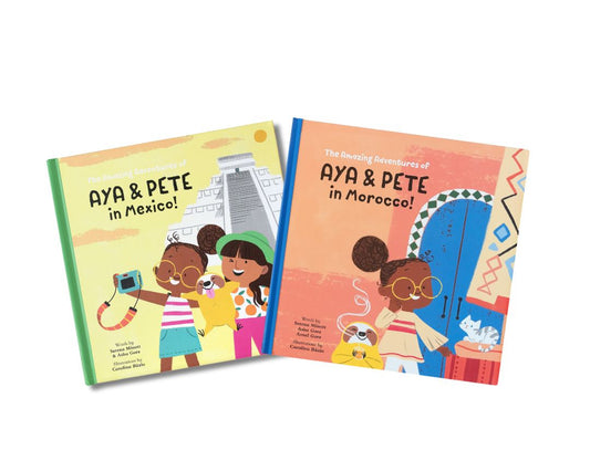 Aya & Pete Mexico Morocco Book Bundle