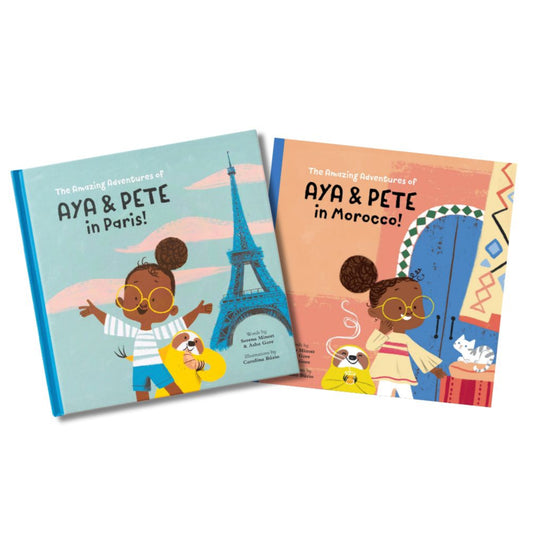 Aya & Pete Paris-Morocco Explorer Book Bundle