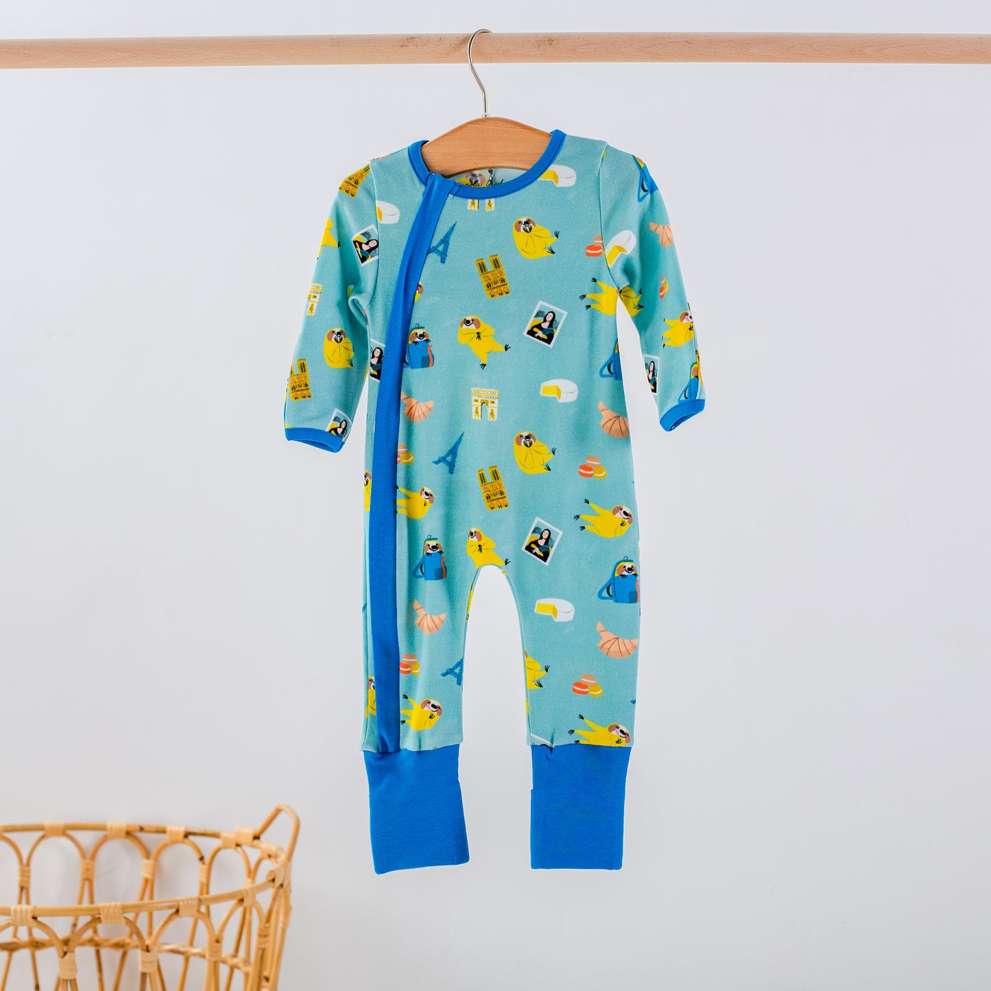 Pijama para niños Aya &amp; Pete en París x Nola Tawk