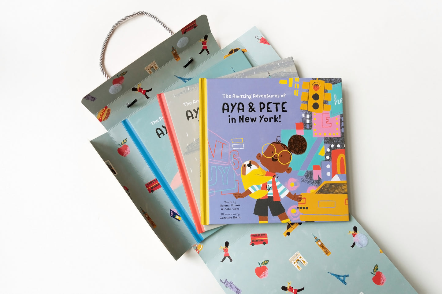 Aya &amp; Pete, coffret cadeau de 3 livres