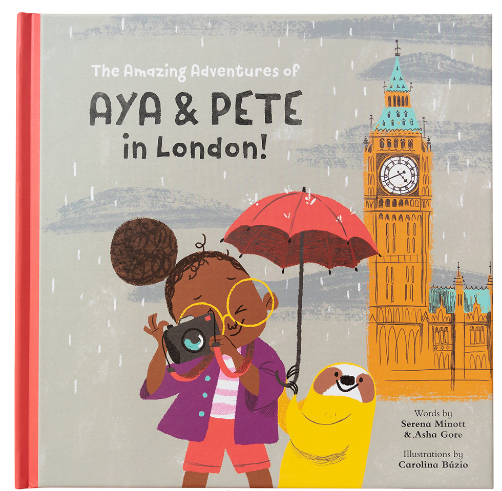 Les incroyables aventures d'Aya et Pete à Londres ! (Couverture rigide)