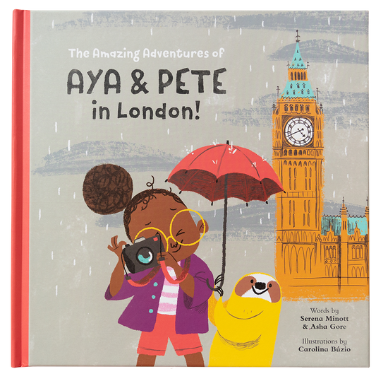 Les incroyables aventures d'Aya et Pete à Londres ! (Couverture rigide)