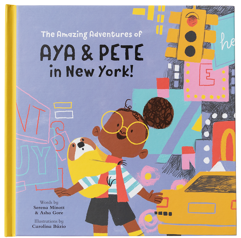 Les incroyables aventures d'Aya et Pete à New York ! (Couverture rigide)