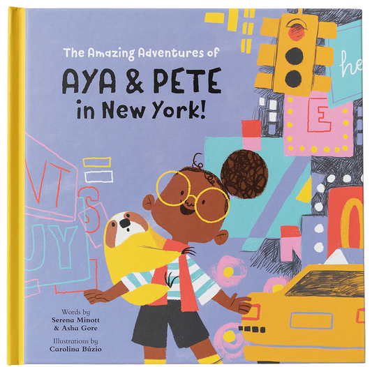 The Amazing Adventures of Aya & Pete in New York! (Hardcover)